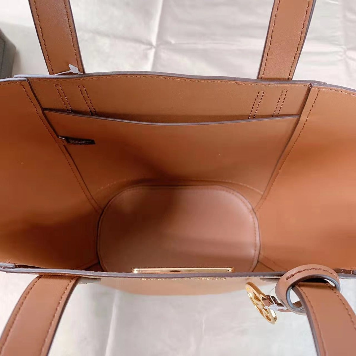 MICHAEL KORS 35F1GPAT5H PORTIA SMALL TOTE PEBBLED LEATHER HAIRCALF ACCENT BROWN MULT MICHAEL KORS 35F1GPAT5H PORTIA SMALL TOTE PEBBLED LEATHER HAIRCALF ACCENT BROWN MULT